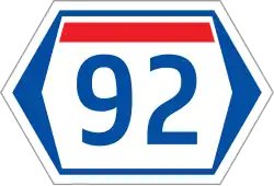 Seoul Special Metropolitan City Route 92 shield}}
