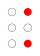 ⠨ (braille pattern dots-46)