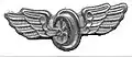 Collar badge of Polish railway troops