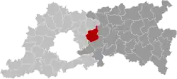Location of Kortenberg in Flemish Brabant