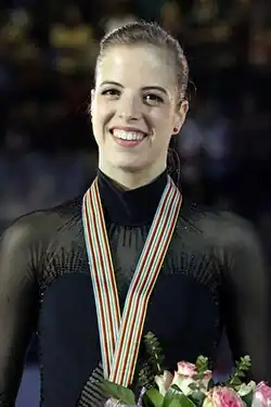 Carolina Kostner at the 2013 European Championships