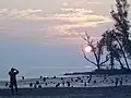 Sunset at the beach