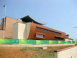 Kotoka International Airport terminal, serving the Liberation Road corridor