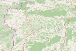 Pregrada is located in Krapina-Zagorje County