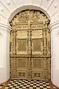 Main entrance doors