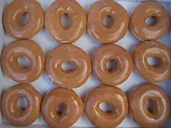 Krispy Kreme glazed doughnuts