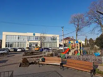 Central square of the village