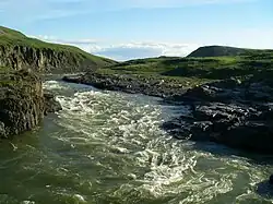Rapids above Bloody Falls, Kugluk Territorial Park