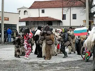 Kukeri from Gorna Vasilitsa, Sofia Province