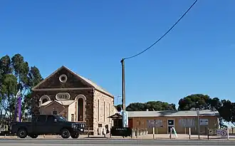 Cafe in the former church buildings at Kulpara