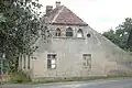 House by a road
