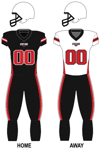 Kuopio Steelers uniforms