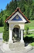 Shrine to the Virgin Mary in the hamlet of Kurja Vas