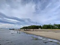 Tourists at Kutubdia Sea Beach