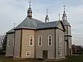 Back view of Kvetkai Church
