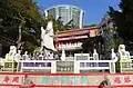 Statues of Kwun Yam and Tin Hau (Mazu)
