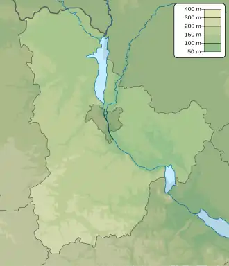 Chernobyl is located in Kyiv Oblast