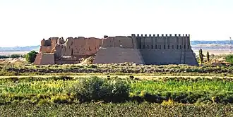 Fortress of Kyzyl-Kala, partially restored (1st–4th century AD)