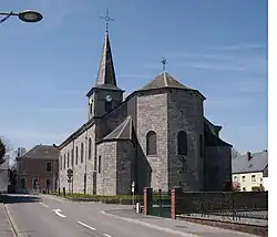 The church in Ohain