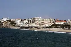 View from the west