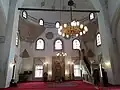 Gazi Hüsrev Pasha Mosque: mihrab and minbar area