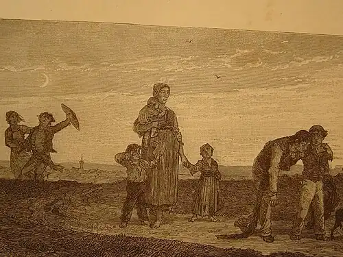 Work by Dargent in "L'illustration Européenne". Edition of 1872 no.24 page 189.