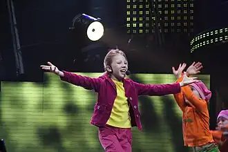 Lindsay&nbsp;[fr] represented Belgium at the 2005 contest held in Hasselt