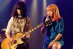 Izumi and Lucy performing at Japan Expo, 2011.