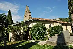 The church in Péreille