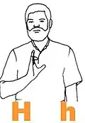 H