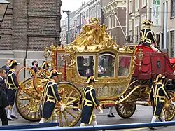Gilded framework and undercarriage