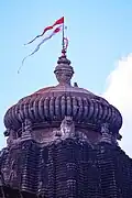 The spire of the temple.