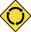 Roundabout ahead
