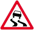 Slippery road