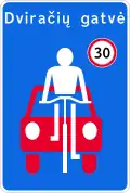 Bicycle street