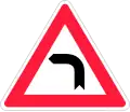 Dangerous curve to the left