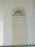 Inscription upon the tower