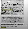 De Roumillac renouncing ownership of Louis Cazot La Grenade’s possession (perhaps the estate of LaGrenade was jointly owned by De Roumillac, possibly due to them being half-siblings).