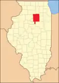 In 1843, the southwest corner was ceded to Marshall County, reducing LaSalle to its present size
