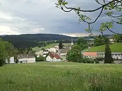 View of La Côte-aux-Fées from North-East