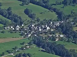 La Chapelle-Saint-Maurice seen from Semnoz