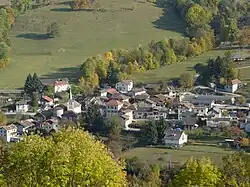 La Chapelle-du-Bard seen from Le Moutaret