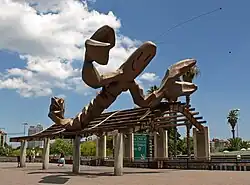 La Gamba (1989), by Javier Mariscal, Passeig de Colom