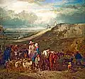 Pente de Montmartre 1850 par Constant Troyon, National Gallery of Art