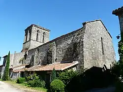 The church in La Peyratte