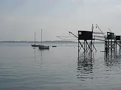 Fishing huts at Port Giraud