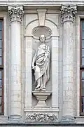 Justice, on the façade of La Rochelle city hall