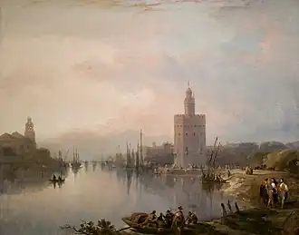 The Torre del Oro, 1833