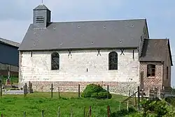 The church in La Vicogne