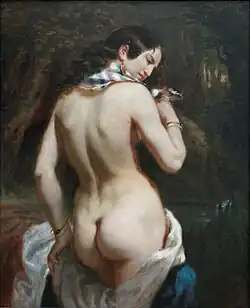 La baigneuse, 1842